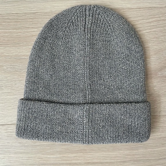 NWT Madewell resourced Recycled cotton Beanie in Coastal Granite+Gray+Rare - Picture 4 of 4